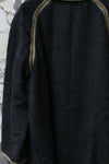 MUTEDANCE long coat with tie belt MD23FW62 gray PM99